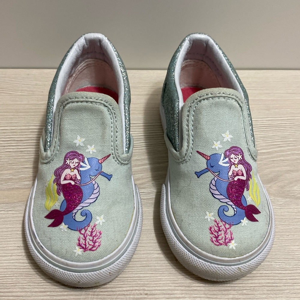 Vans Mermaid Slip Ons Girls Shoes